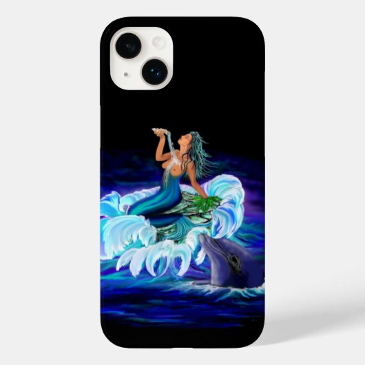 イルカとマーメイド Case-Mate iPhoneケース (裏面)