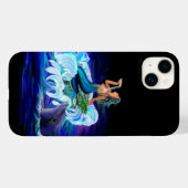 イルカとマーメイド Case-Mate iPhoneケース (裏面 (横))
