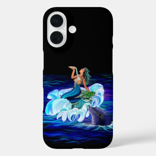 イルカとマーメイド Case-Mate iPhoneケース (裏面)