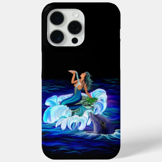 イルカとマーメイド Case-Mate iPhoneケース (裏面)
