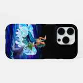 イルカとマーメイド iPhoneケース (裏面横)