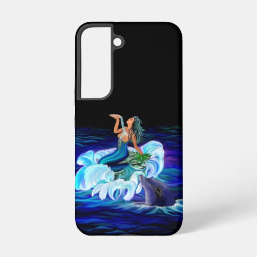 イルカとマーメイド SAMSUNG GALAXYケース (裏面)