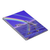 イルカとレインボー ノートブック (右側)