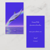 イルカとレインボー 名刺 (正面/裏面)
