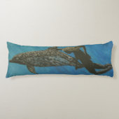 イルカと一緒に泳ぐバブレス太平洋ピロー ボディピロー (正面)