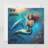 イルカと一緒に泳ぐ天使のような人魚 セーブザデート (裏面)