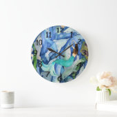 イルカと人魚の壁時計 ラージ壁時計 (ホーム)