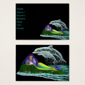 イルカと人魚 (正面&裏面)