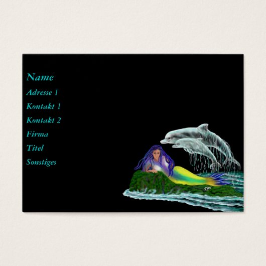 イルカと人魚 (正面)