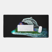 イルカと人魚 デスクマット (キーボード&マウス)
