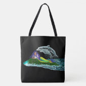 イルカと人魚 トートバッグ (正面)