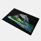 イルカと人魚 ドアマット (アングル)