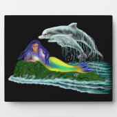 イルカと人魚 フォトプラーク (正面)