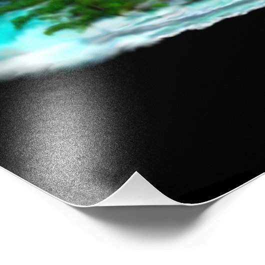 イルカと人魚 フォトプリント            (角)