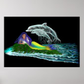 イルカと人魚 ポスター (正面)