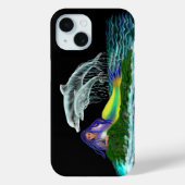 イルカと人魚 Case-Mate iPhoneケース (裏面)