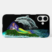 イルカと人魚 Case-Mate iPhoneケース (裏面 (横))