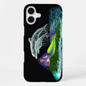 イルカと人魚 iPhoneケース (裏面)