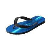 イルカと反射 キッズビーチサンダル (アングル)