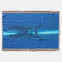イルカと反射 スローブランケット