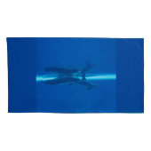 イルカと反射 枕カバー (裏面-右)