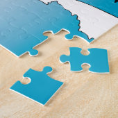 イルカと泳ぐ ジグソーパズル (側面)