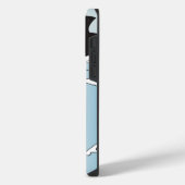イルカと泳ぐ iPhoneケース (左側面)