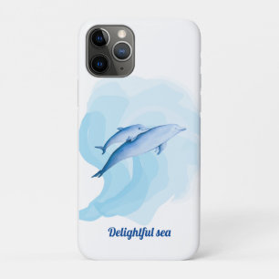 イルカと素晴らしい海 iPhone 11 PROケース