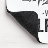 イルカと過ごす人生はもっと素敵 cool hearbeat line An マウスパッド (コーナー)