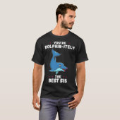 イルカにあなたは最高の姉妹 シブリングスの日 ドル Tシャツ (正面フル)