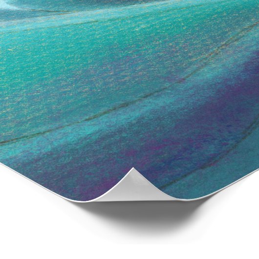 イルカに乗る ポスター (角)