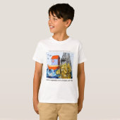 イルカに優しいチューバが面白い Tシャツ (正面フル)