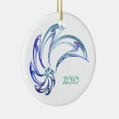 イルカのオーナメント セラミックオーナメント (右)