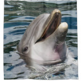 イルカのシャワー・カーテン シャワーカーテン (正面)