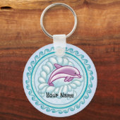 イルカのスプラッシュ キーホルダー (正面)