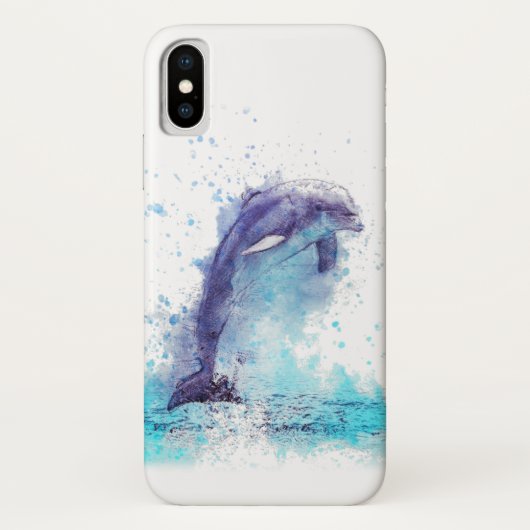 イルカのスマホケース Case-Mate iPhoneケース (裏面)