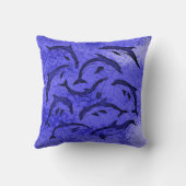 イルカのダンスの枕 クッション (裏面)