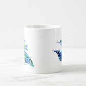 イルカのダンス コーヒーマグカップ (中央)
