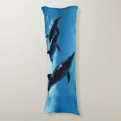 イルカのトリオ ボディピロー (正面縦)