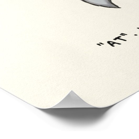 イルカのトリビア ポスター (角)