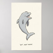 イルカのトリビア ポスター (正面)