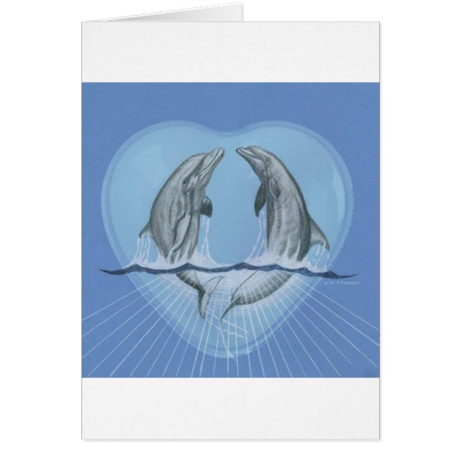 イルカのハート (正面)