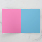 イルカのバレンタインデーカード カード (内部)