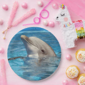 イルカのパーティーのプレート ペーパープレート (パーティー)