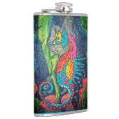 イルカのビニールラッピング フラスコ フラスク (右)