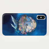 イルカのビーチパーティー Case-Mate iPhoneケース (裏面(横))