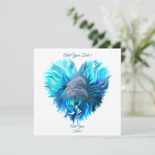 イルカのペア (スタンド正面)