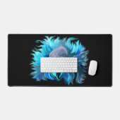 イルカのペア デスクマット (キーボード&マウス)