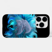 イルカのペア Case-Mate iPhoneケース (裏面 (横))