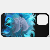 イルカのペア Case-Mate iPhoneケース (裏面 / 右)